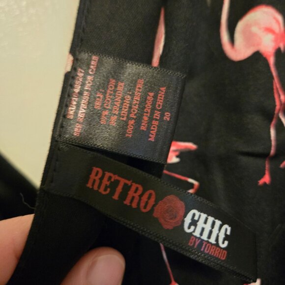 Torrid - Retro Chic Flamingo Swing Dress - Picture 3 of 5